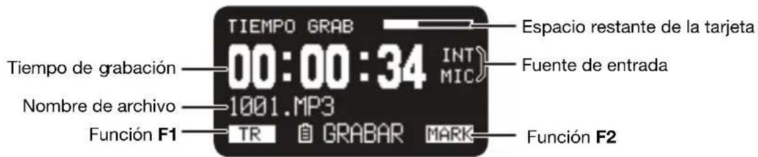 MARANTZ PMD561 - Tiempo de grabación - 1