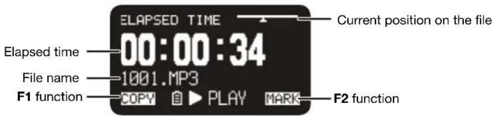 MARANTZ PMD561 - Elapsed Time - 1