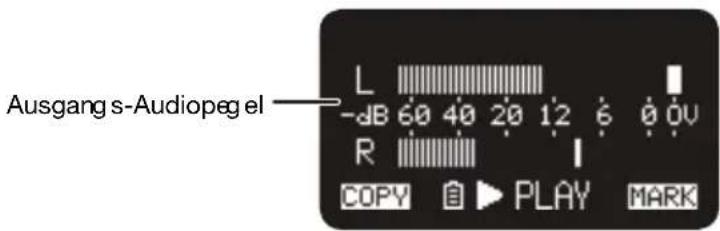 MARANTZ PMD561 - Ausgangs-Pegel - 1