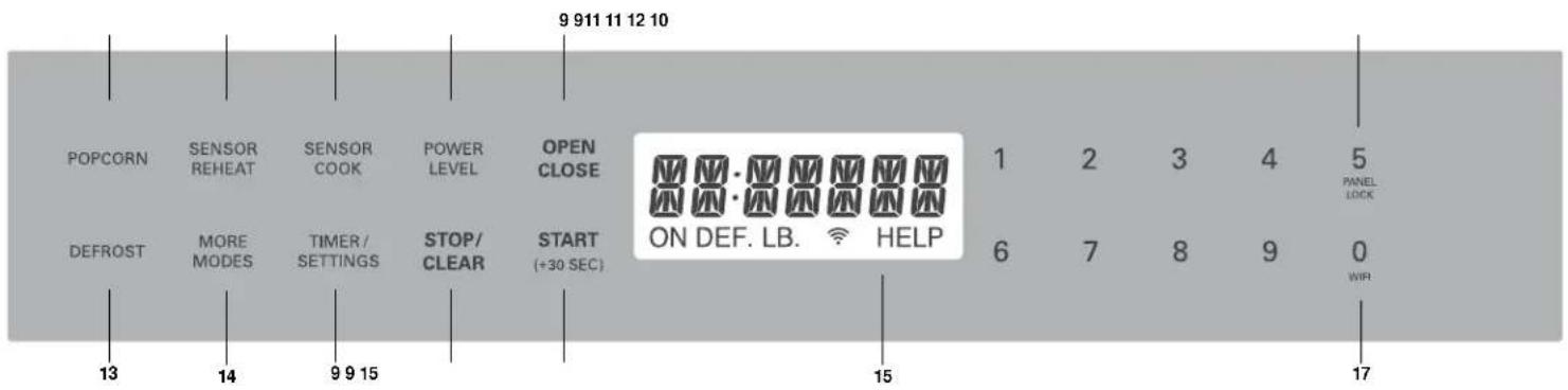THERMADOR MD24BS - Teclado - 1