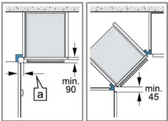 NEFF B5ACJ7AG3 - Installation dans un angle - 1
