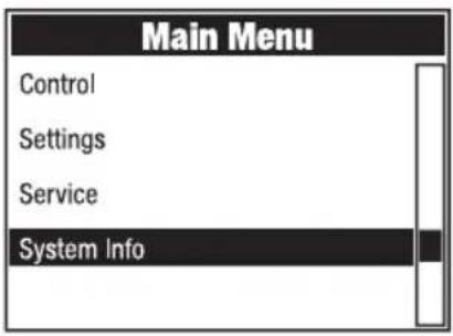 Cameo ORON H2 - INFORMACIÓN DEL SISTEMA (System Info) - 1