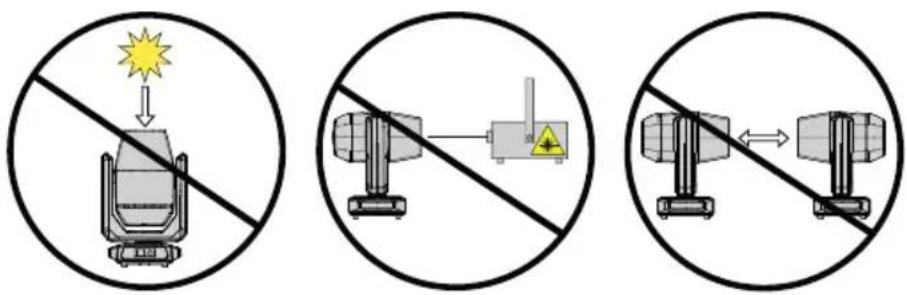 Cameo ORON H2 - ACHTUNG! POTENTIELLE BESCHÄDIGUNG DURCH EXTERNE LICHTQUELLEN! - 1
