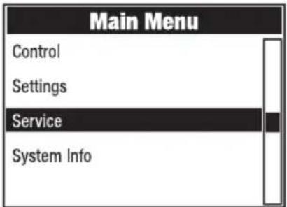Cameo ORON H2 - MENU SERWISOWE (Service) - 1