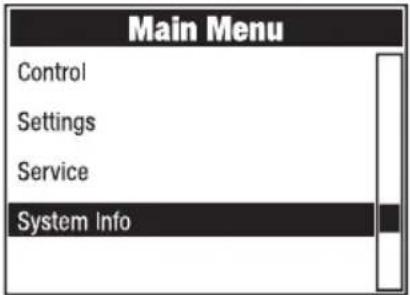 Cameo ORON H2 - SYSTEM INFORMATION (System Info) - 1