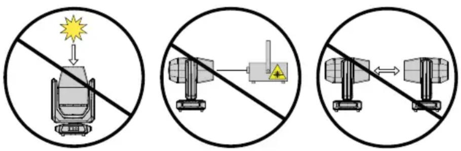 Cameo ORON H2 - ATTENTION! POTENTIAL DAMAGE FROM EXTERNAL LIGHT SOURCES! - 1