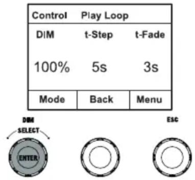 Cameo S2 IP - STANDALONE OPERATING MODE COLOUR SEQUENCE (Play Loop) - 1