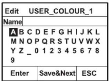 Cameo S2 IP - EDIT STANDALONE OPERATING MODE USER COLOUR (Edit User Colour) - 2