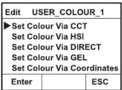 Cameo S2 IP - EDIT STANDALONE OPERATING MODE USER COLOUR (Edit User Colour) - 3