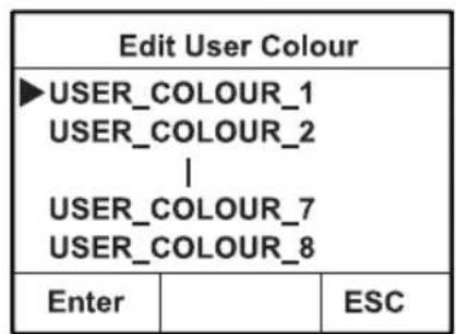 Cameo S2 IP - EDIT STANDALONE OPERATING MODE USER COLOUR (Edit User Colour) - 1