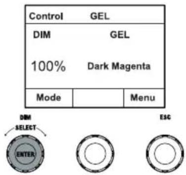 Cameo S2 IP - STANDALONE MODE COLOUR PRESETS (GEL) - 1