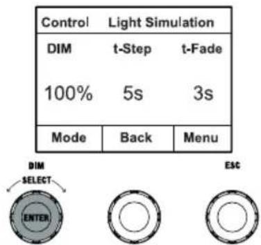 Cameo S2 IP - MODO DE FUNCIONAMIENTO AUTÓNOMO SIMULACIÓN DE LUZ (Light Simulation) - 1