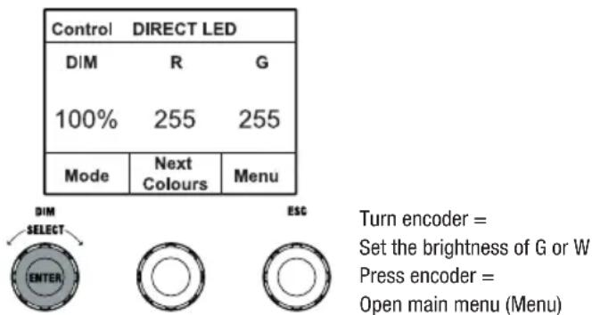 Cameo S2 IP - STANDALONE OPERATING MODE DIRECT LED (RGBW colour mixing) - 1
