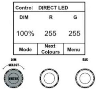 Cameo S2 IP - STANDALONE BETRIEBSART DIRECT LED (RGBW Farbmischung) - 1