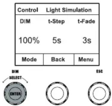 Cameo S2 IP - STANDALONE BETRIEBSART LICHTSIMULATION (Light Simulation) - 1