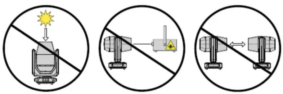 Cameo OPUS X4 PROFILE - ATTENTION! POTENTIAL DAMAGE FROM EXTERNAL LIGHT SOURCES! - 1