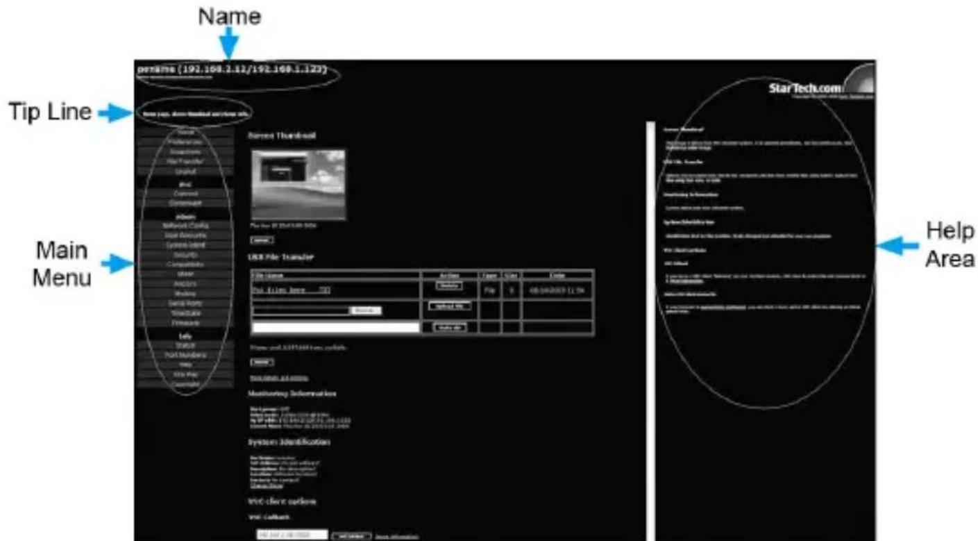 StarTech.com SV441HDIE - Introduction à l'Interface Web - 1