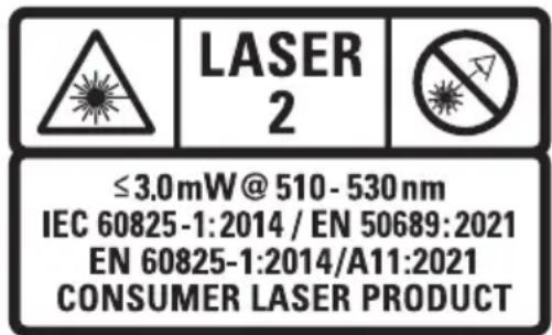 DEWALT DCLE34035 - Labels op het gereedschap (Afb. L) - 1