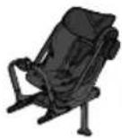 COSATTO Axkid ONE 2 - Bērna piesprādzēšana Axkid One autokrēslā - 3