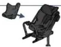 COSATTO Axkid ONE 2 - Sistemazione del bambino nel seggiolino - 2