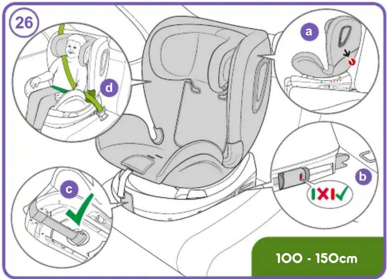 COSATTO All in All 360 Rotate i-Size - Lista di controllo: - 35