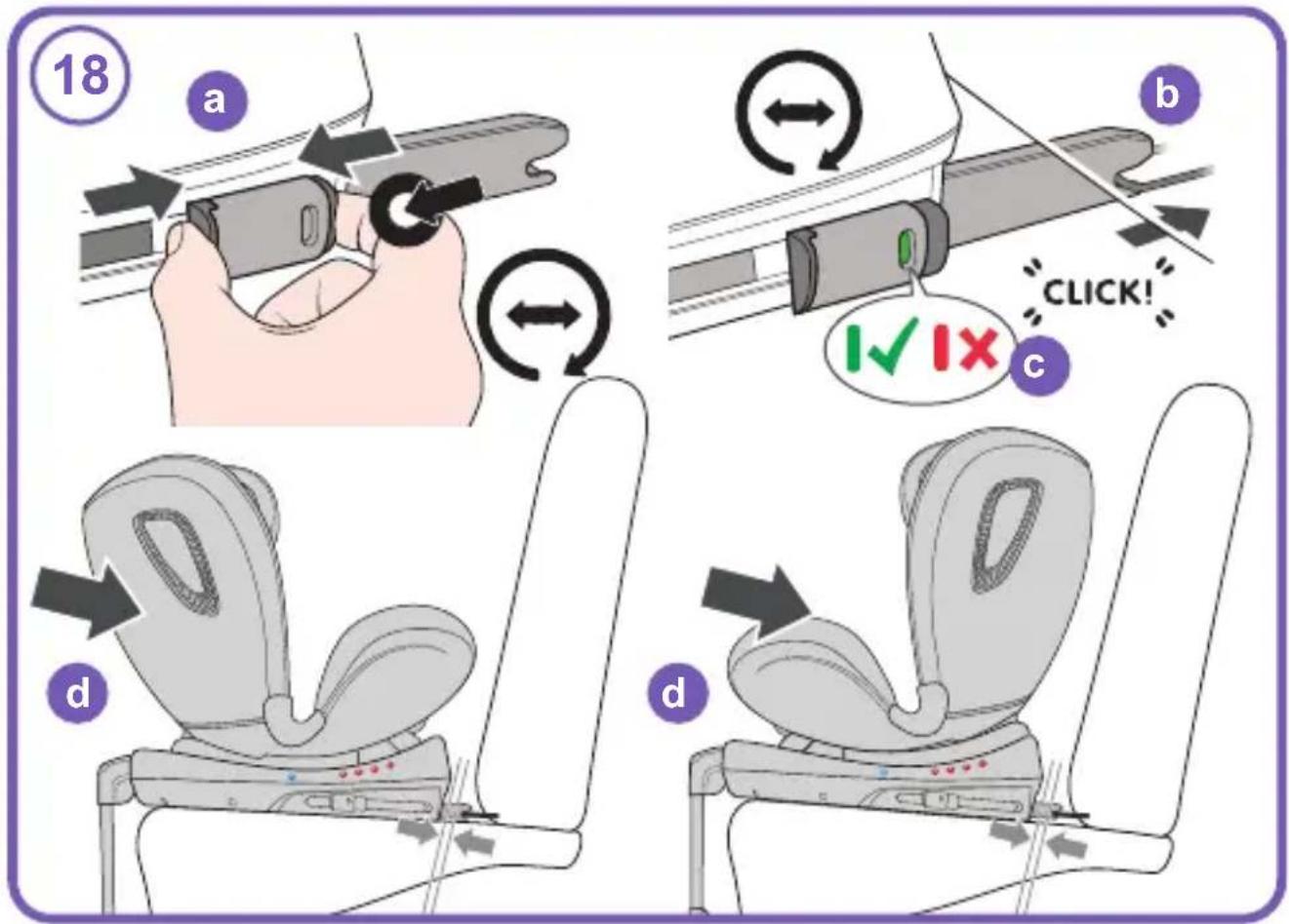 COSATTO All in All 360 Rotate i-Size - Lista di controllo: - 27