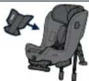 COSATTO Axkid Minikid 4 - Fixarea copilului în scaunul auto AXKID MINIKID 4 - 1