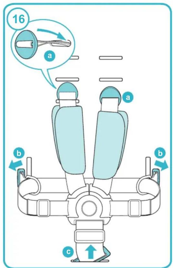COSATTO Woosh Double - Pushchair 41- Closing: - 1