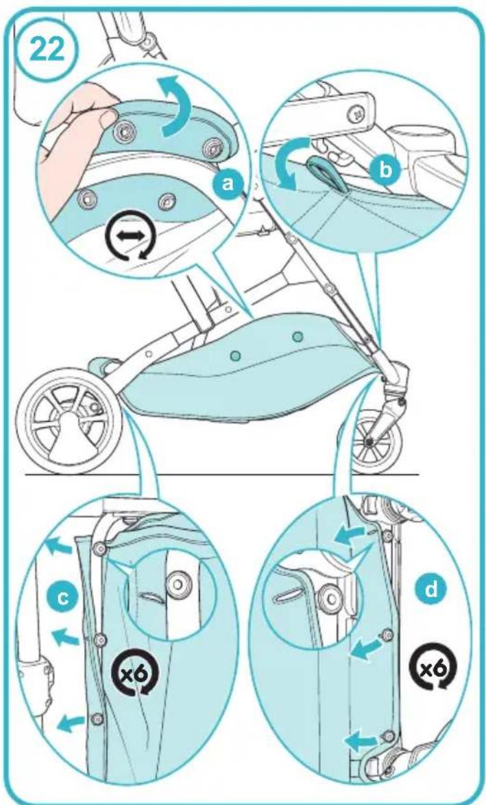COSATTO Woosh Double - Pushchair 41- Closing: - 9