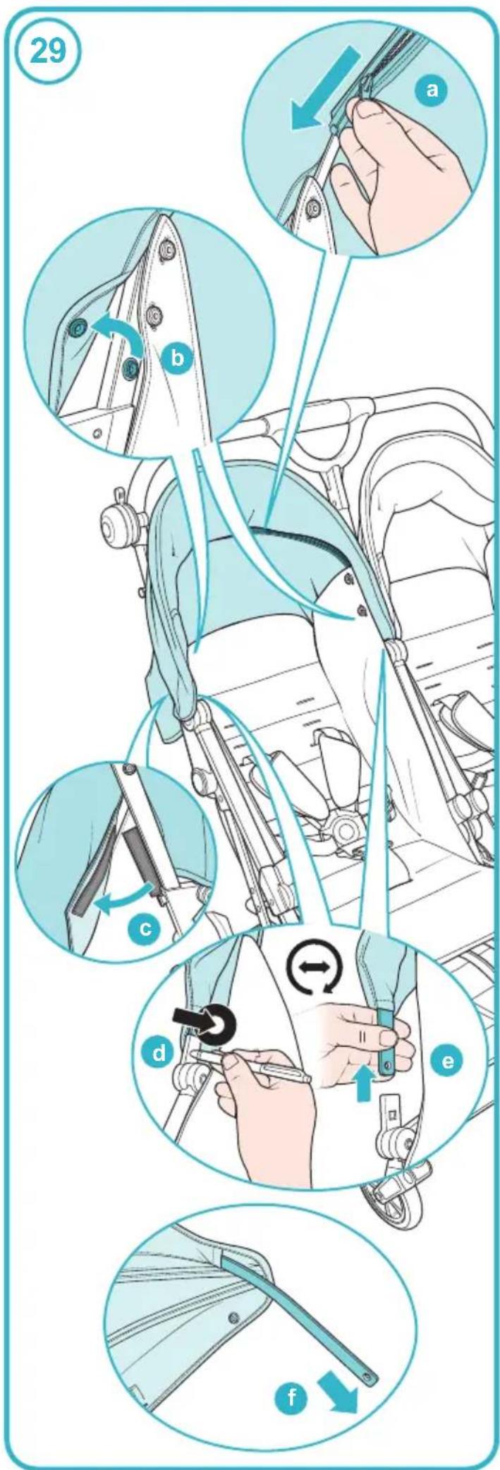 COSATTO Woosh Double - Pushchair 41- Closing: - 14