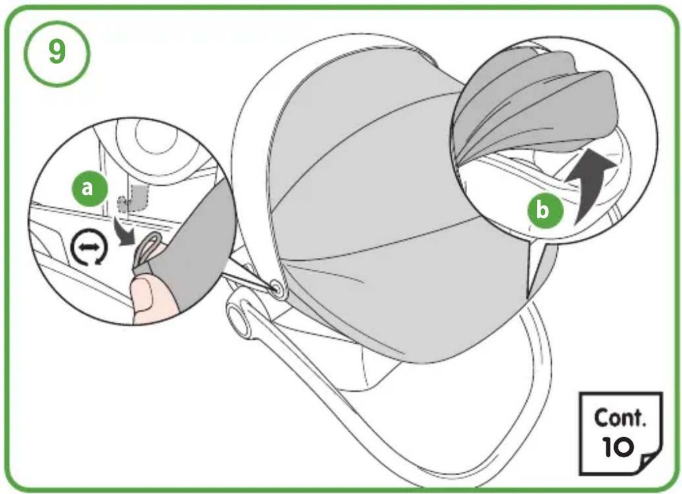 COSATTO Giggle 3 in 1 - Wiege in Rücklehnposition: - 4