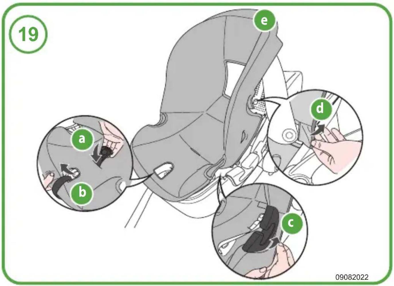 COSATTO Giggle 3 in 1 - Wiege in Rücklehnposition: - 14