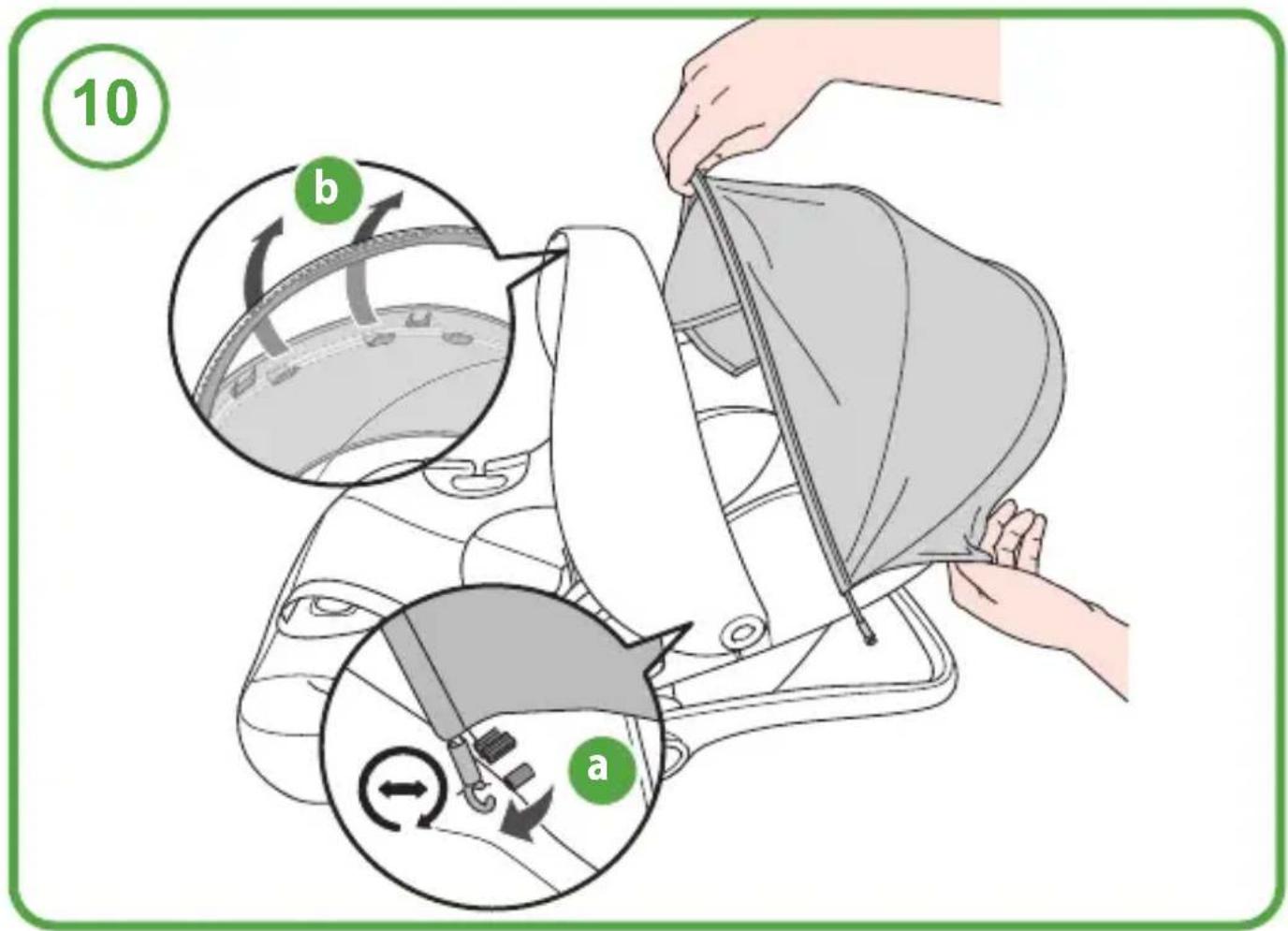 COSATTO Giggle 3 in 1 - Wiege in Rücklehnposition: - 5