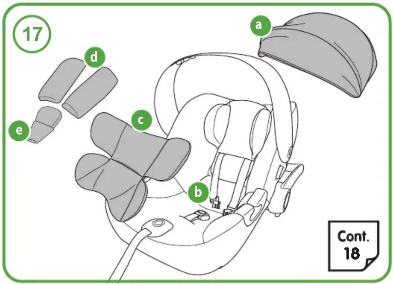 COSATTO Giggle 3 in 1 - Wiege in Rücklehnposition: - 12