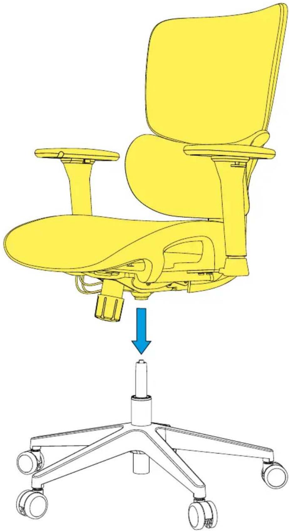 Sharkoon OfficePal C40M - Attacher les éléments - 1