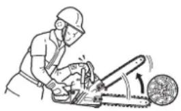 Shindaiwa 410EC - Chain brake - 1