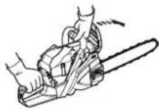 Shindaiwa 410EC - Chain brake - 3