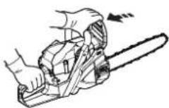 Shindaiwa 410EC - Chain brake - 4