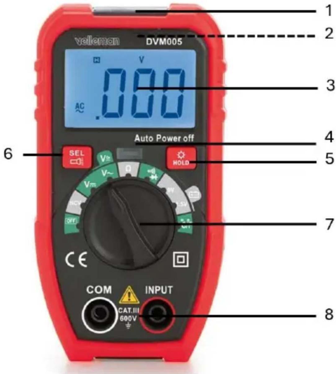 VELLEMAN DVM005 - DVM005 - 1