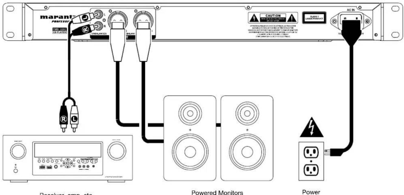 MARANTZ PMD-326C - Example: - 1