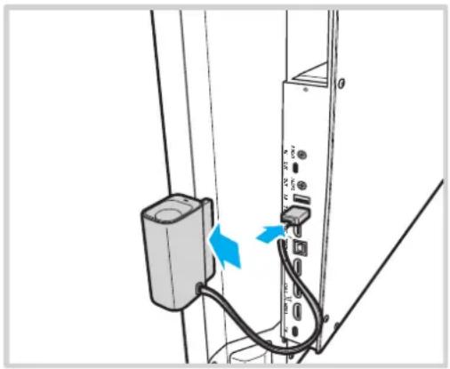 OPTOMA 5863RK - Connexion du porte-stylet USB à ouverture rapide - 1
