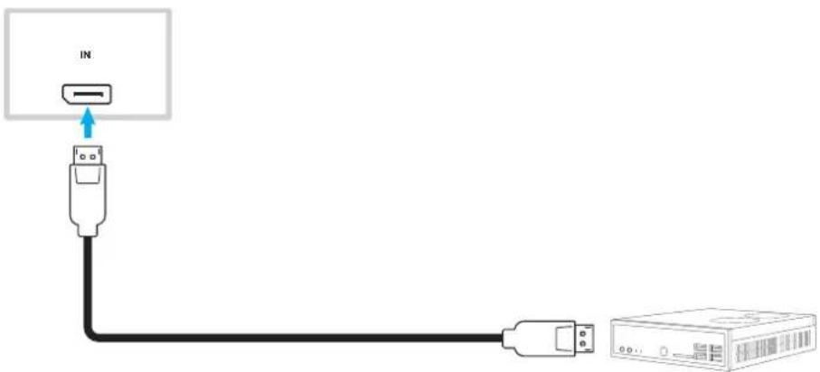 OPTOMA 5653RK - Connexion DisplayPort - 1