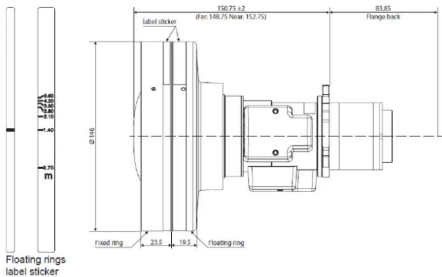 OPTOMA ZK810TST - Déplacement objectif - 1