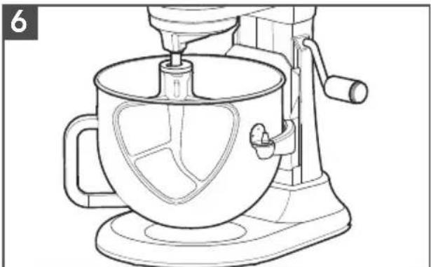 KITCHENAID KSM70SN - GUIDE DES ACCESSOIRES/VITESSES - 4