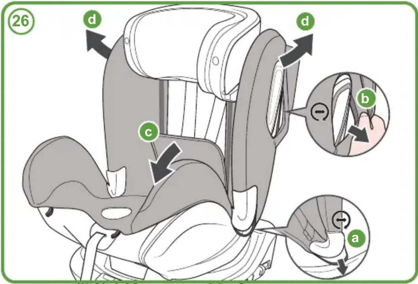 COSATTO Come and Go i-Size Rotate - Checklist: - 27