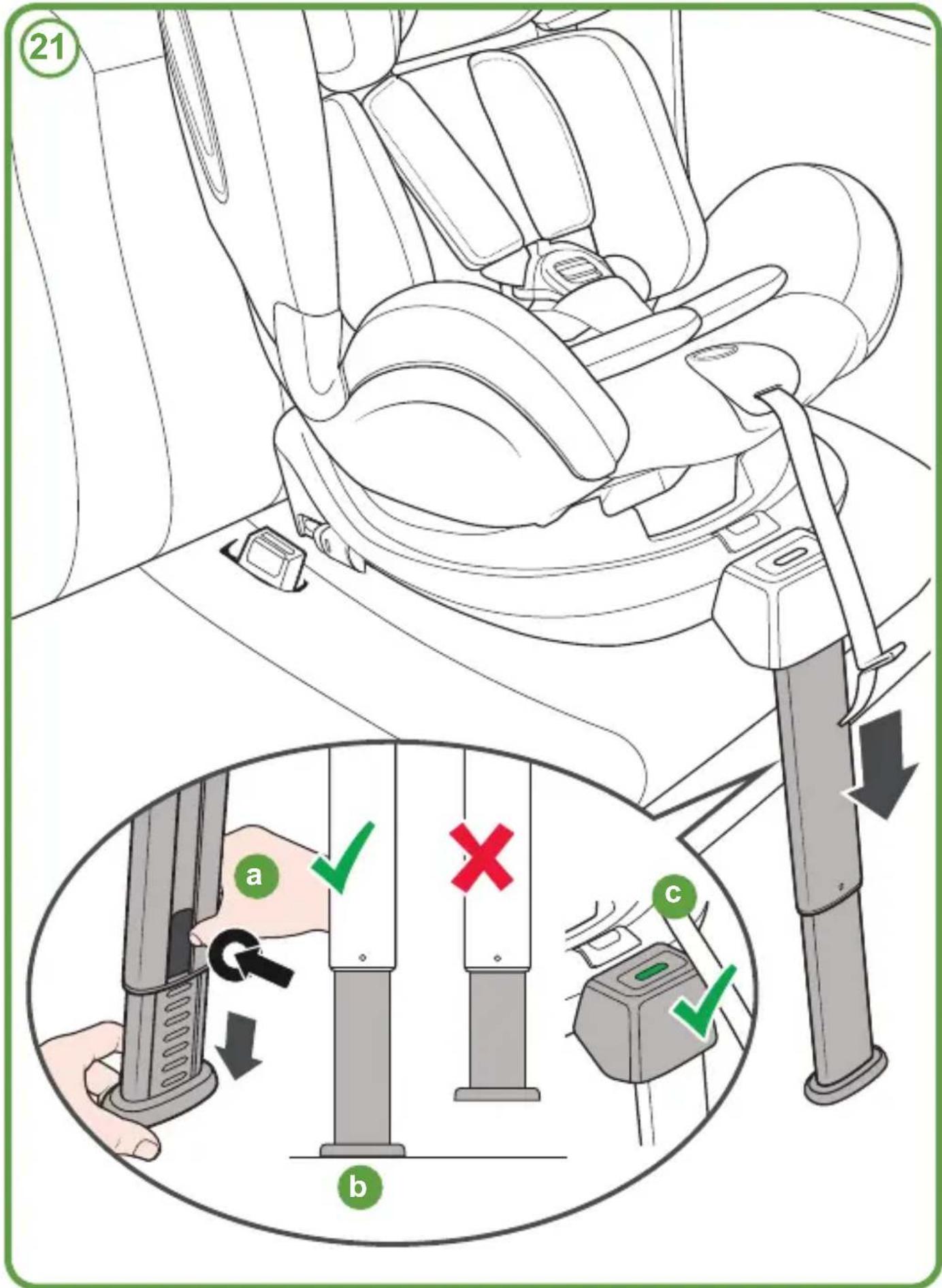 COSATTO Come and Go i-Size Rotate - Checklist: - 22