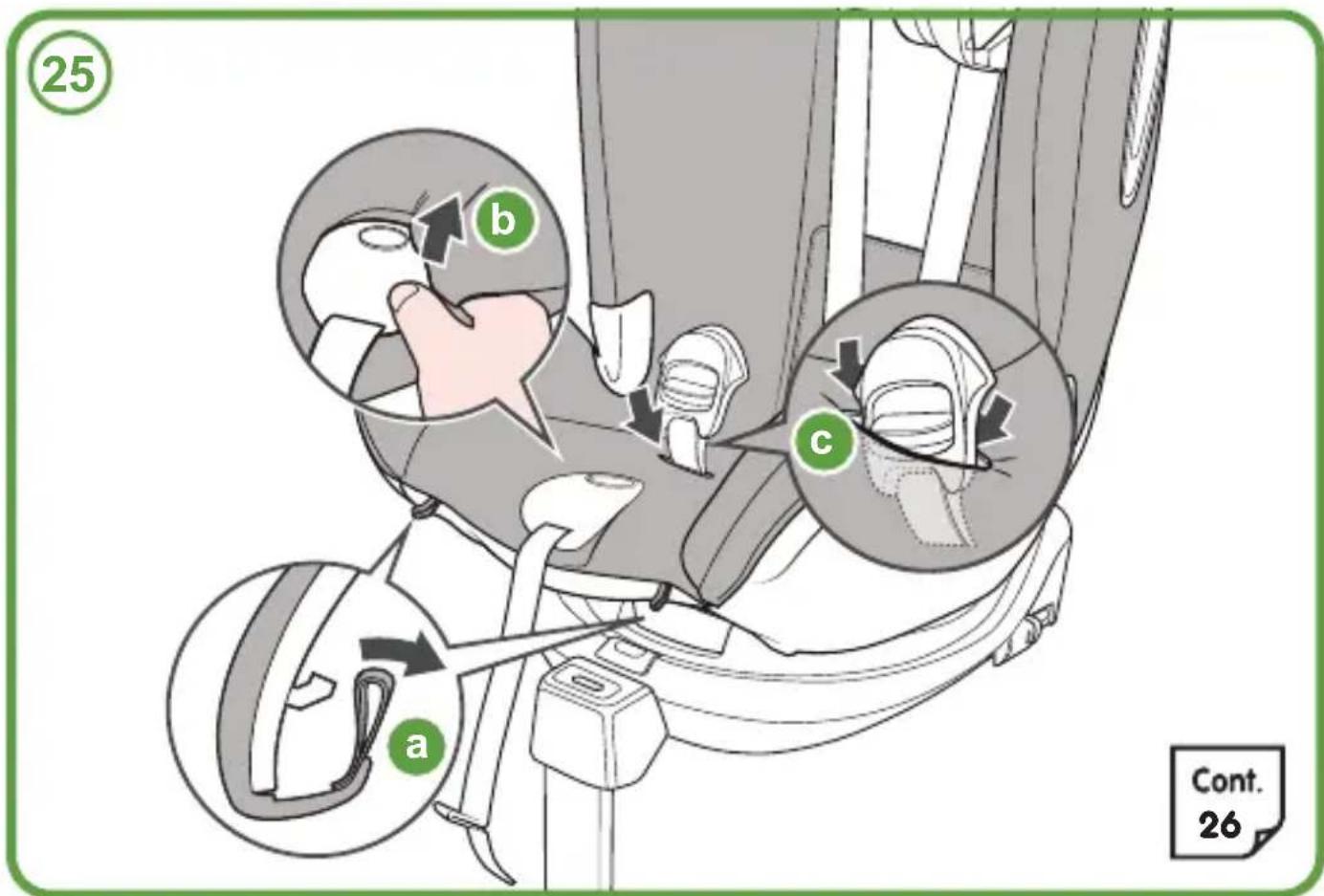 COSATTO Come and Go i-Size Rotate - Checklist: - 26