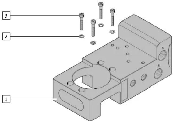 Festo VABA-C13-100-1-F90-G12-G14 - Fourniture - 1