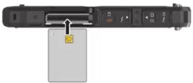 Getac K120G3 - Utiliser des cartes à puce (optionnel) - 1