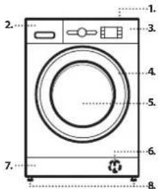 WHIRLPOOL FFB 8469E WV BE - PRODUKTBESCHREIBUNG - 1